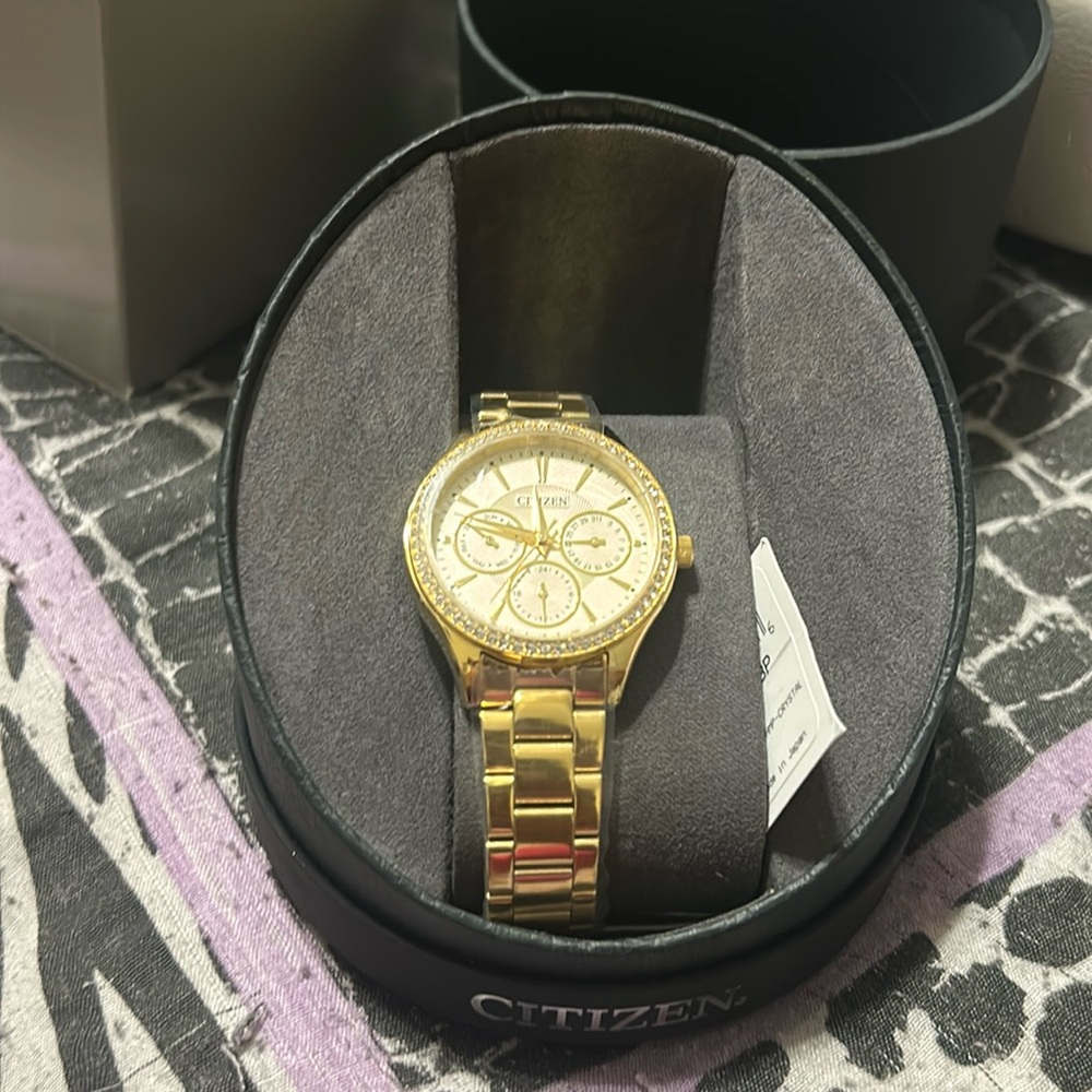 Citizen quartz watch.